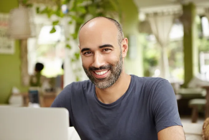 Person on a TapCam video call